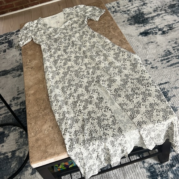 NWT Madewell Puff-Sleeve V-Neck Maxi Dress in Floral Size 6 - Picture 11 of 11